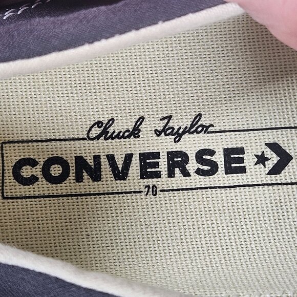 Black Converse chuck Taylor Deck Star 67 Women Slip-On Sneaker Flamingo 8 - Picture 7 of 12